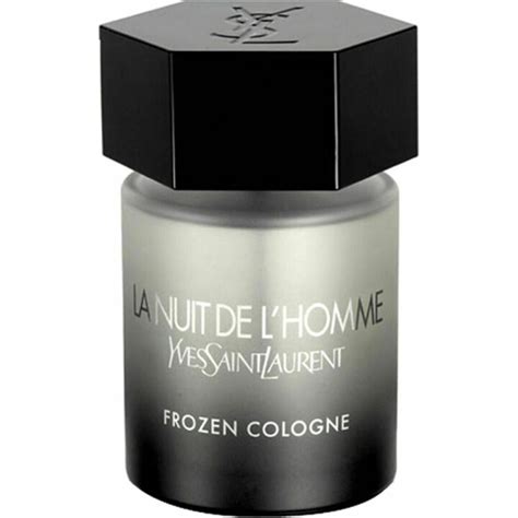 yves saint laurent la nuit de lhomme frozen cologne|yves saint laurent for men.